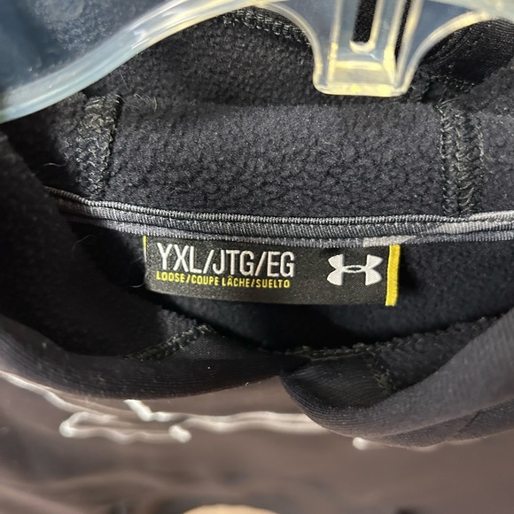 Youth boys XL Under Armour pullover hooded sweatshirt - Picture 4 of 4